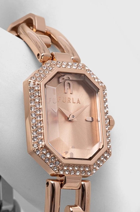 Часы Furla женский цвет розовый