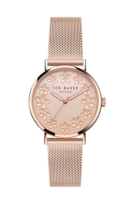 Hodinky Ted Baker růžová barva