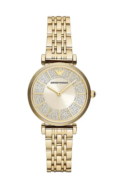 Годинник Emporio Armani жіночий колір золотий