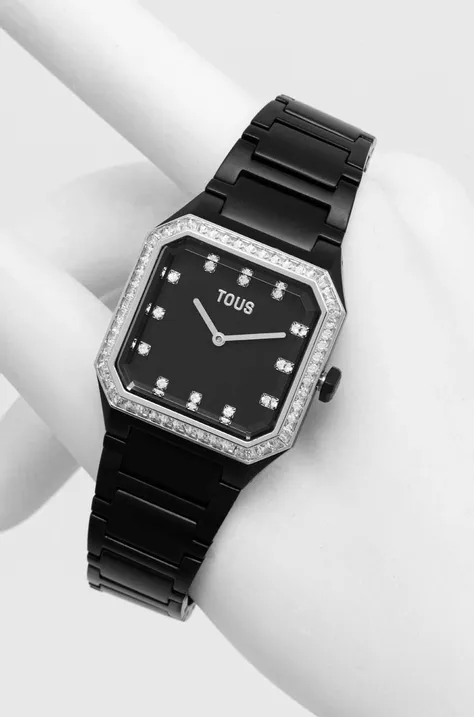 Годинник Tous жіночий колір чорний 300358052