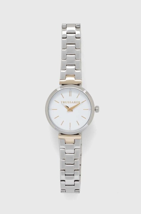 Trussardi ceas femei, culoarea argintiu, R2453164502