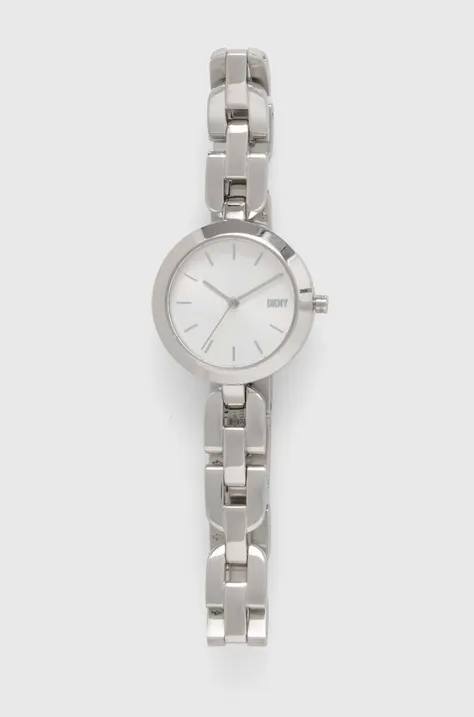 Dkny ceas femei, culoarea argintiu, NY6626