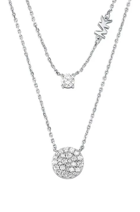 Strieborný náhrdelník Michael Kors MKC1591AN040