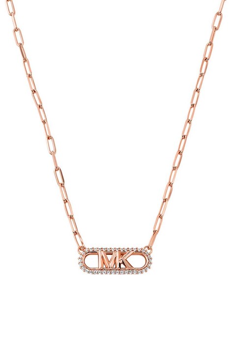 Strieborný pozlátený náhrdelník Michael Kors MKC1655CZ791