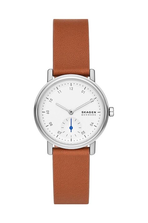 Skagen ceas Kuppel Lillie femei, culoarea maro, SKW3103