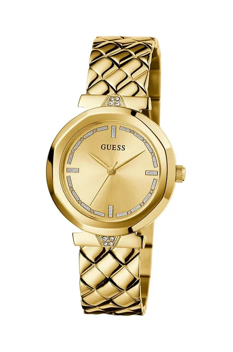 Годинник Guess жіночий колір золотий GW0613L2