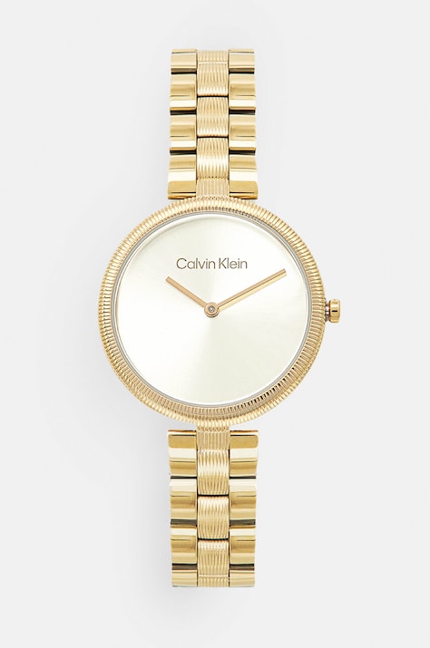 Часовник Calvin Klein дамски в златисто 25100014