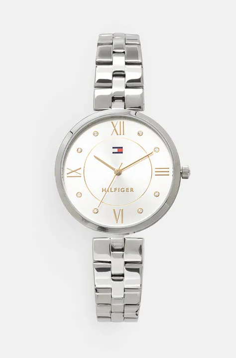 Годинник Tommy Hilfiger жіночий колір срібний 1782683