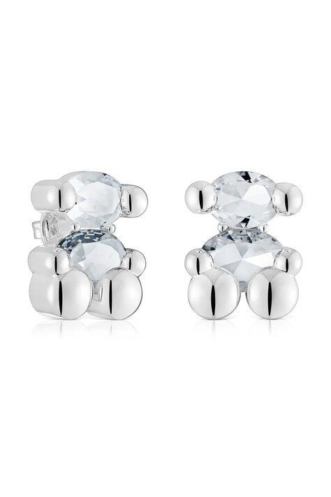 Strieborné náušnice Tous Bold Bear Gem 1004226400