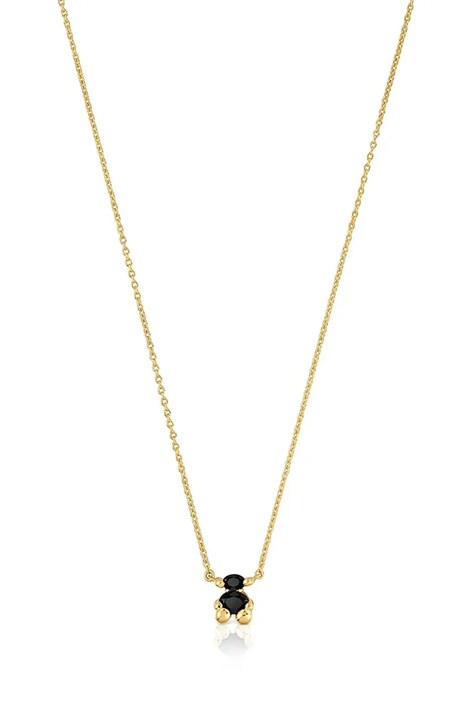 Strieborný pozlátený náhrdelník Tous Bold Bear Gem 1004225700