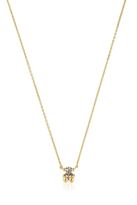 Tous aranyozott ezüst nyaklánc Bold Bear Lab 1004254600