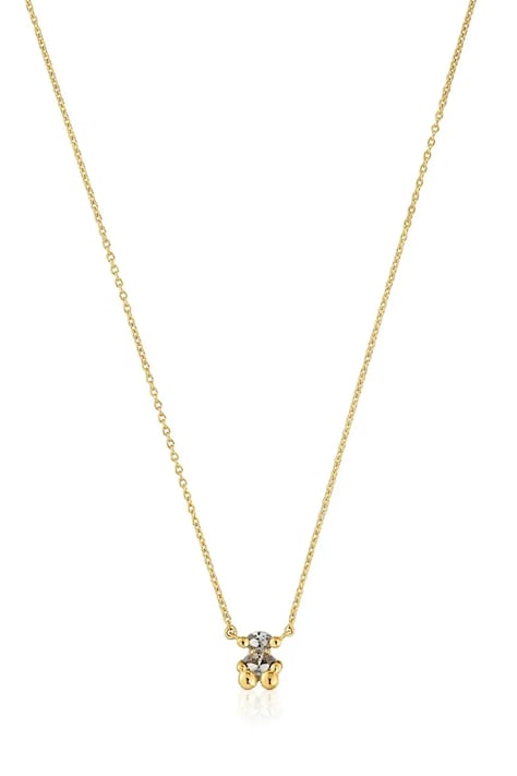 Tous aranyozott ezüst nyaklánc Bold Bear Lab 1004254600