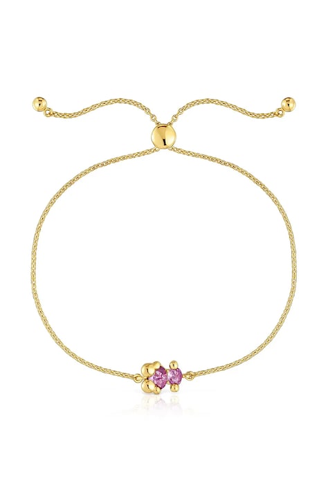 Βραχιόλι Tous από επιχρυσωμένο ασήμι Bold Bear Lab 1004253800