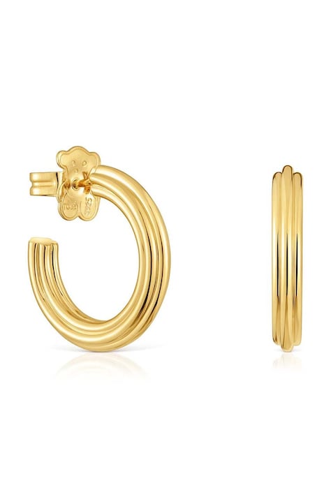 Strieborné pozlátené náušnice Tous 1950 1004243600