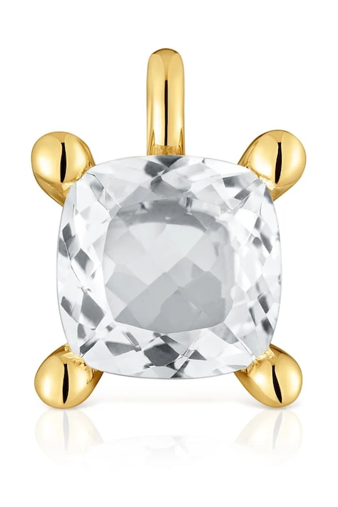 Tous aranyozott ezüst medál Color White 1004235000