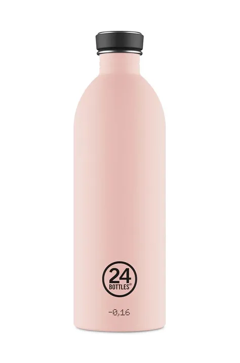 Пляшка для води 24bottles Urban Bottle 1000ml Dusty Pink колір рожевий Urban.1L.StoneDustyPink