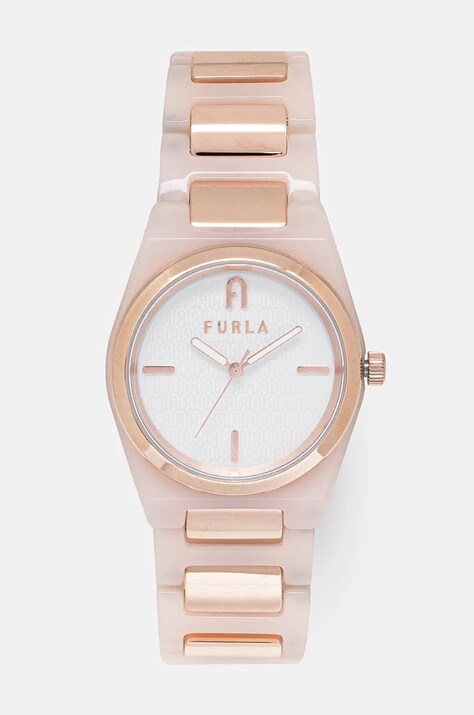 Furla ceas femei, culoarea roz, WW00028005L3