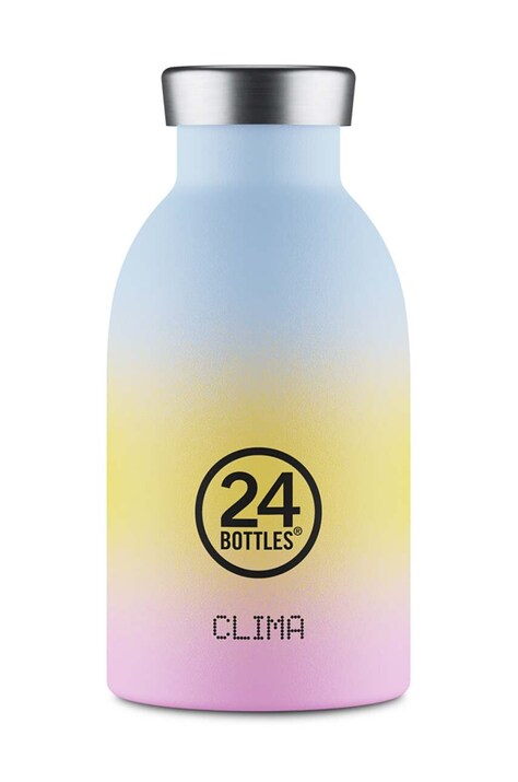 24bottles sticla termica Clima Bottle 330ml Aurora culoarea galben, Clima.330.Aurora