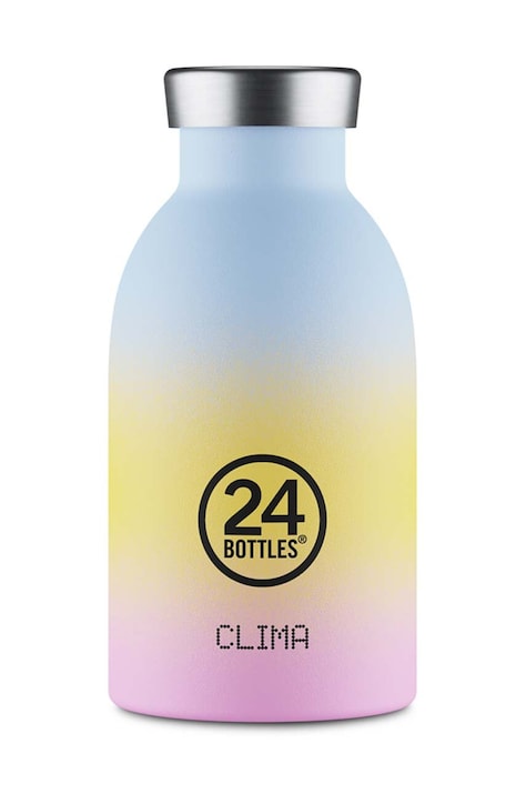 Термобутылка 24bottles Clima Bottle 330ml Aurora цвет жёлтый Clima.330.Aurora