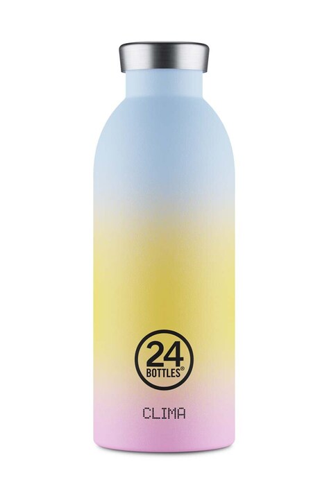 24bottles sticla termica Clima Bottle 500ml Aurora culoarea galben, Clima.050.Aurora