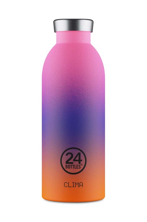 24bottles sticla termica Clima Bottle 500ml Sundown culoarea violet, Clima.050.Sundown