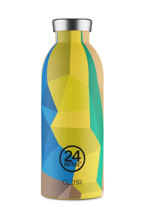 Termos boca 24bottles Clima Bottle 500ml Yellow Vertigo Clima.050.Yellow.Vertig