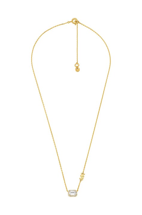 Кольє та сережки з позолоченого срібла Michael Kors — AA00-AKD7SI, золотий — фото 2