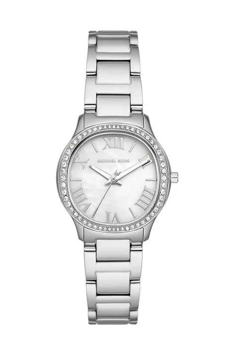 Hodinky Michael Kors stříbrná barva, MK4824