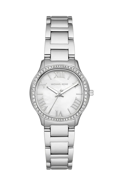 Hodinky Michael Kors stříbrná barva, MK4824