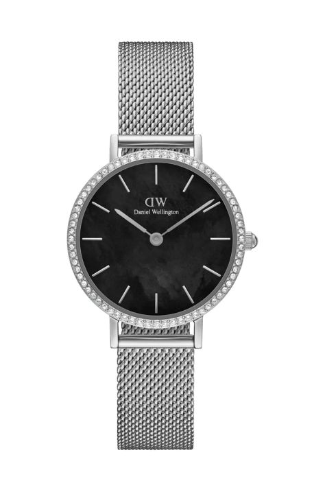 Часовник Daniel Wellington Lumine Bezel дамски в сребристо DW00100661