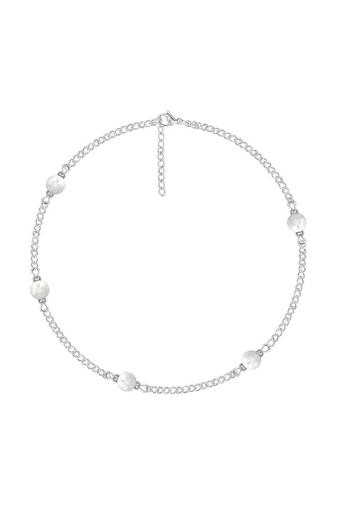 Lilou bracciale argentato Pearls 222/160/BRA/PEB/SR