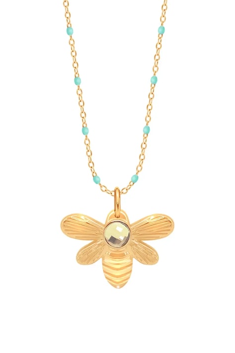 Позолоченное колье Lilou Honey A03/MARKET/ANS/229