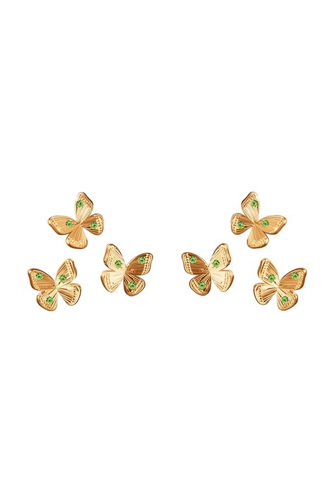 Lilou kolczyki pozłacane Papillon 235/7/KOL/NO1/3/PO