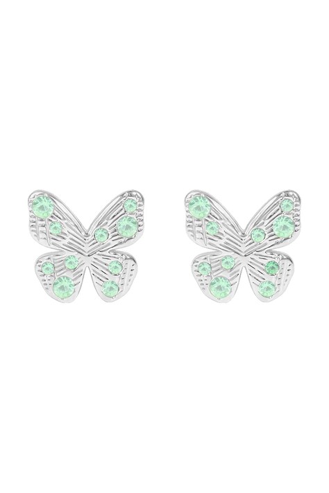 Postříbřené náušnice Lilou Papillon 235/11/KOL/NIS/NO2/10/S