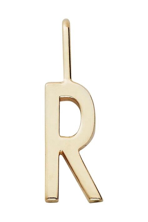 Strieborný pozlátený prívesok Design Letters 90201547R