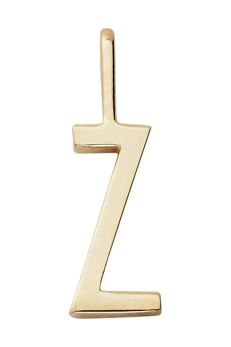 Design Letters zawieszka ze srebra pokrytego złotem 90201547Z