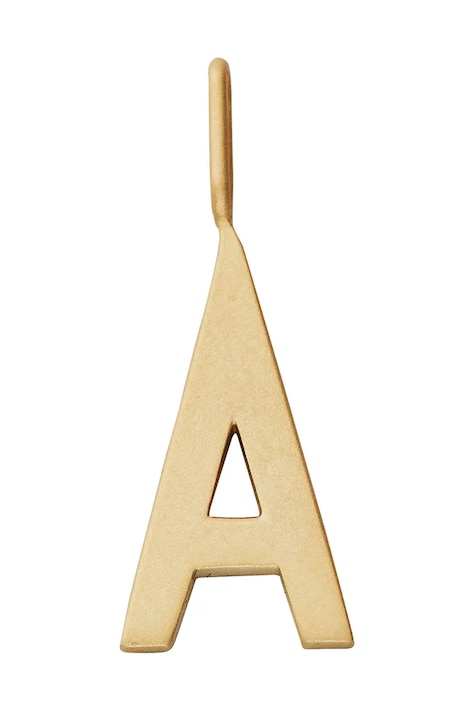 Design Letters pandantiv din argint placat cu aur 90201544A