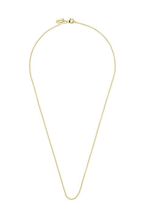 Pozlacený stříbrný náhrdelník Design Letters 90101010GOLD