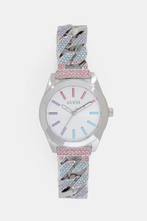 Guess ceas femei, culoarea argintiu, GW0546L4