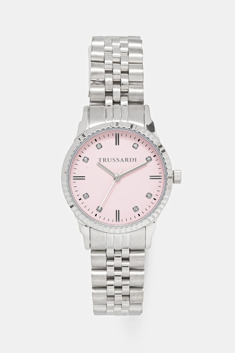Hodinky Trussardi T-BENT dámské, stříbrná barva, R2453144510