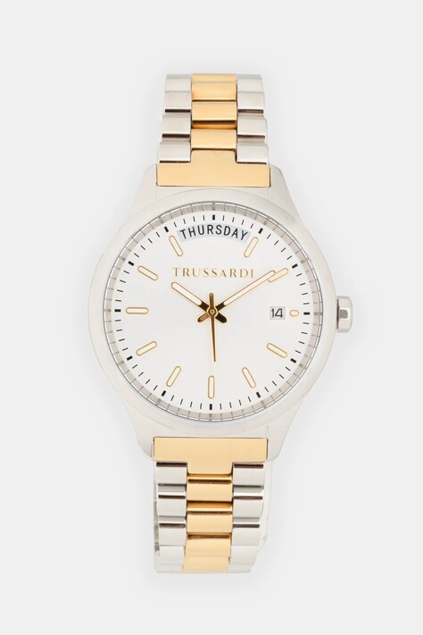 Trussardi zegarek CITY LIFE damski kolor srebrny R2453170502