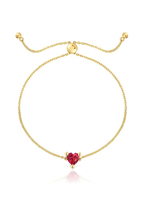 Zapestnica iz srebra prevlečenega z zlatom Tous ženska, 1004337200