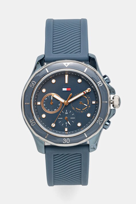 Ρολόι Tommy Hilfiger χρώμα: μπλε, 1782571
