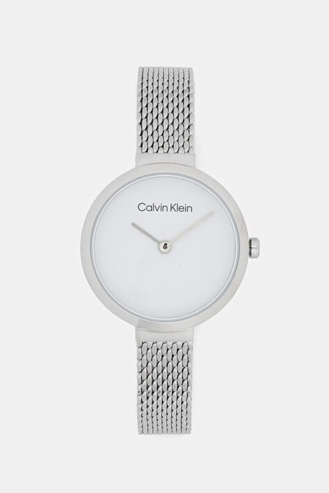 Calvin Klein ceas femei, culoarea argintiu, 25200082