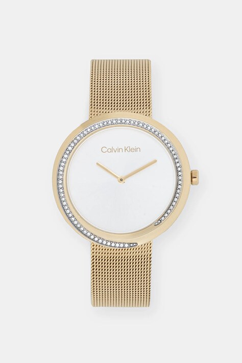 Ura Calvin Klein ženska, zlata barva, 25200150