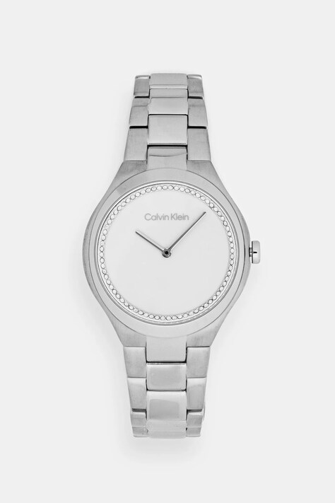 Calvin Klein ceas femei, culoarea argintiu, 25200365