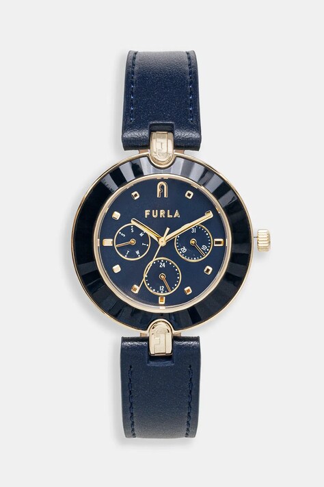 Ρολόι Furla χρώμα: ναυτικό μπλε, WW00030011L2