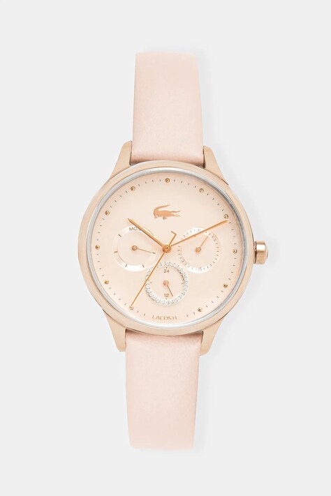 Годинник Lacoste жіночий колір рожевий 2001206