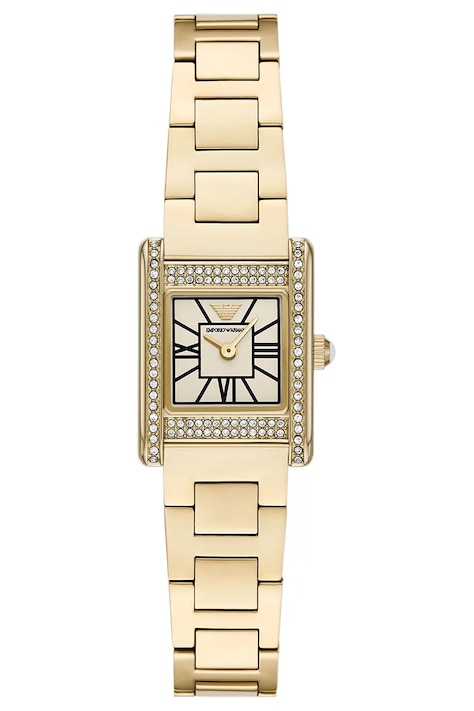 Hodinky Emporio Armani MINI GENNI dámske, zlatá farba, AR11663