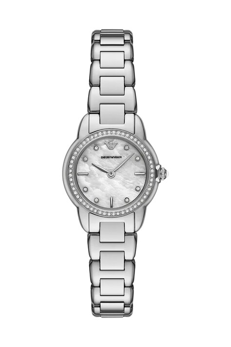 Hodinky Emporio Armani MINI MIA stříbrná barva, AR11669